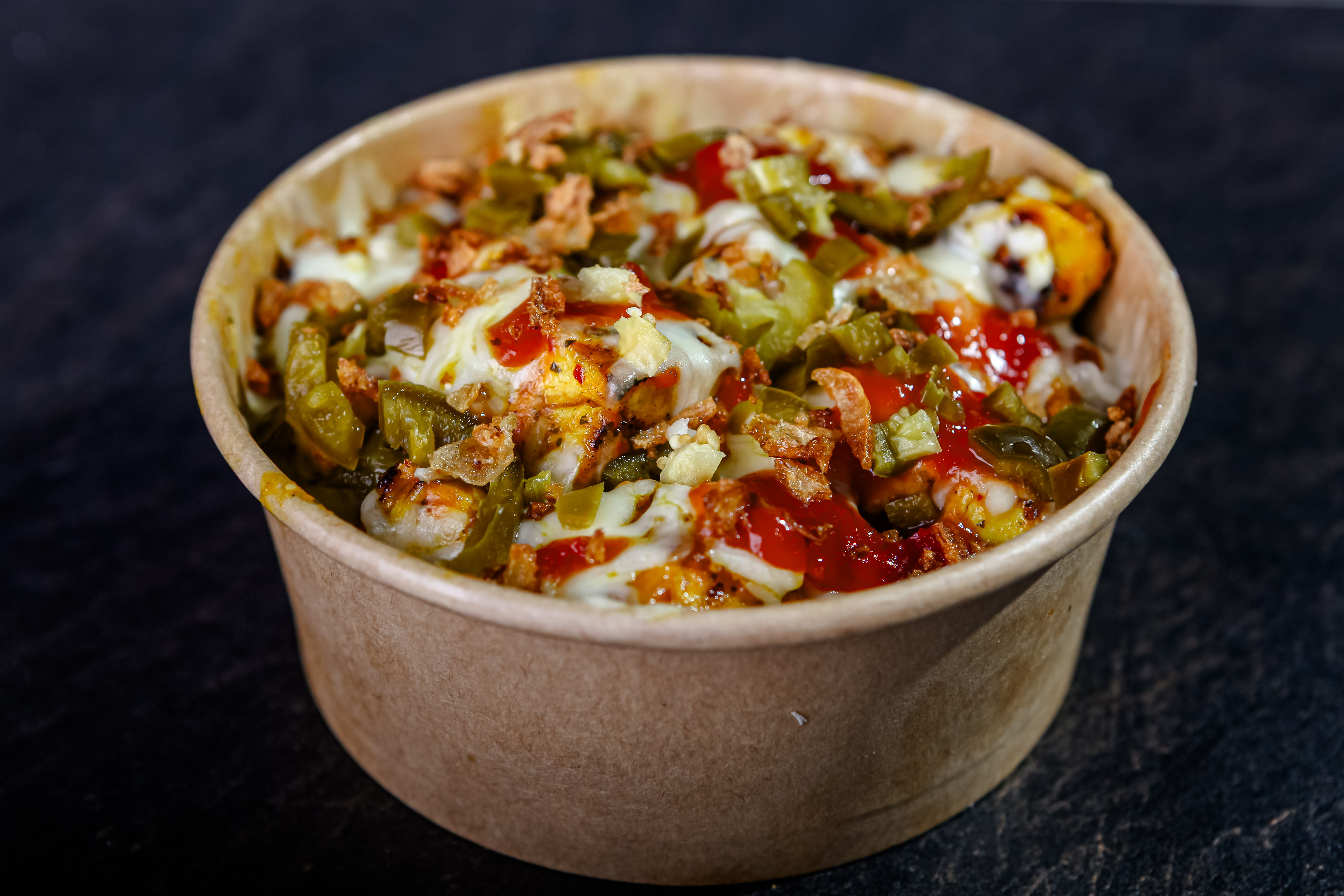 Paneer loaded fries