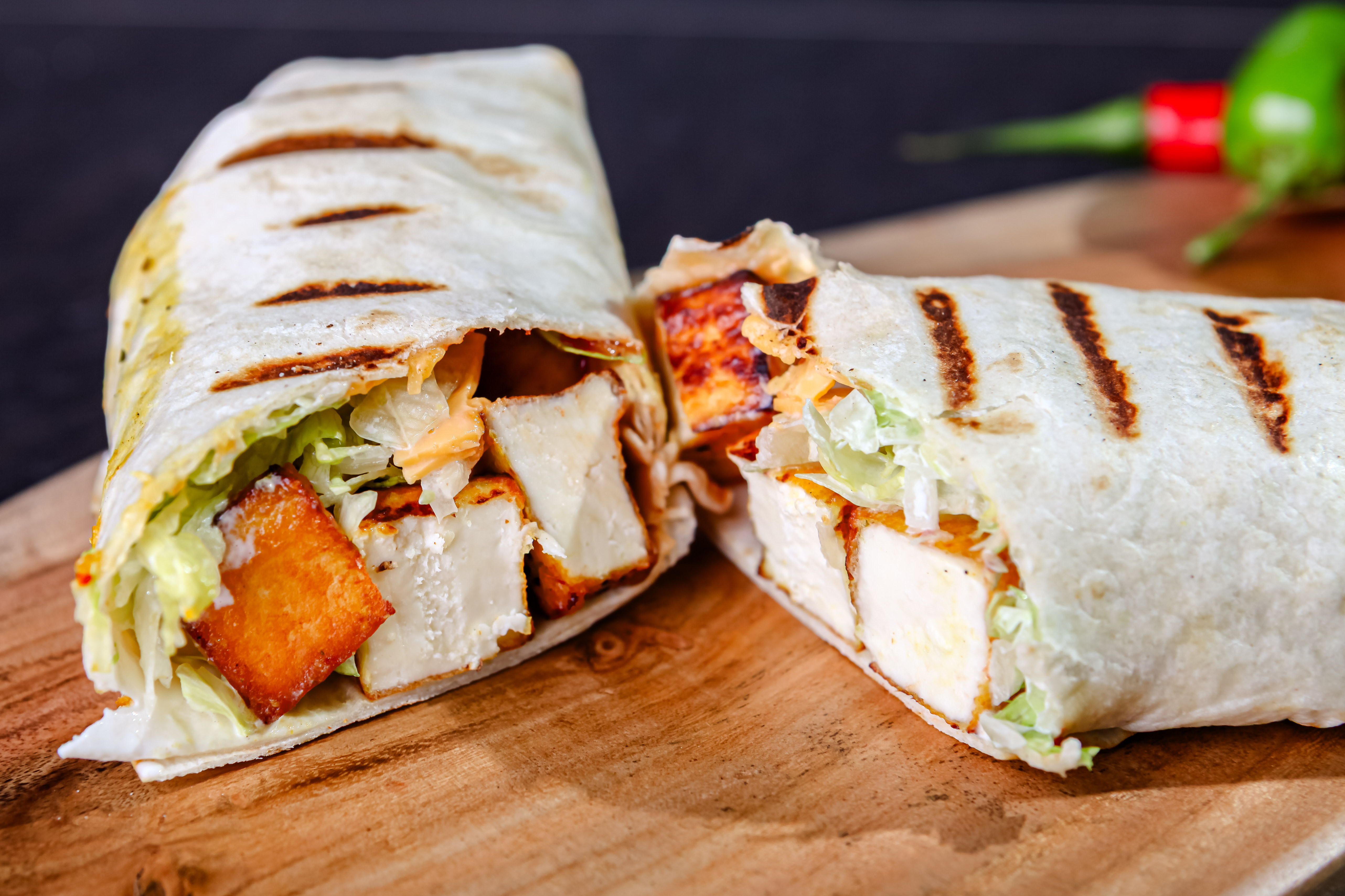 Paneer wrap