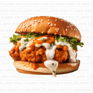 Butter Chicken Burger