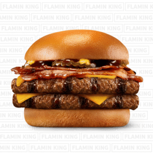 Double Flamin Grill Burger