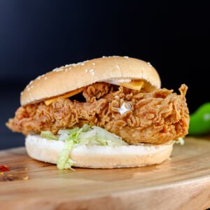 Butter Chicken Burger